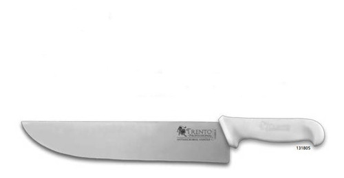 Cuchillo Trento Punta Curva 8   20cm Blanco Acero Inoxidable