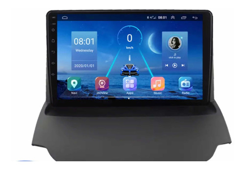 Rádio Pantalla Android Octacore 4g  Ford Fiesta