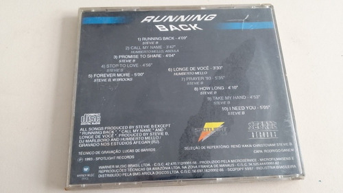 Cd Stevie B Running Back (Usado)