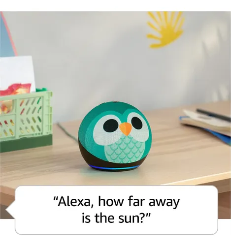 Asistente Virtual Echo Dot Kids 5ª Gen Control Parental Color