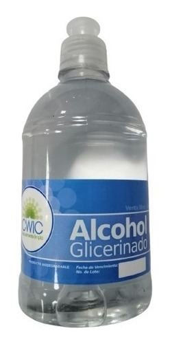 Alcohol Glicerinado X 500 Ml - mL a $10