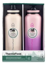 Comprar Termos De Agua Thermoflask Acero Inoxidable 1200ml, 2 Termos