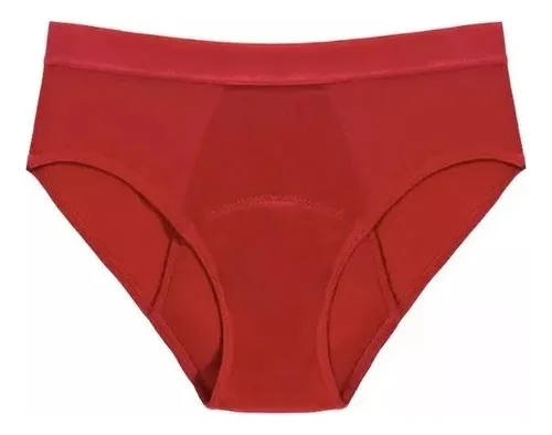 2 Pantys Menstrual 4capas Absorbente Periodo Bambú Antibacte