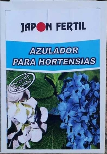 Azulador Para Hortensias X 300 Gramos Flores Intensas