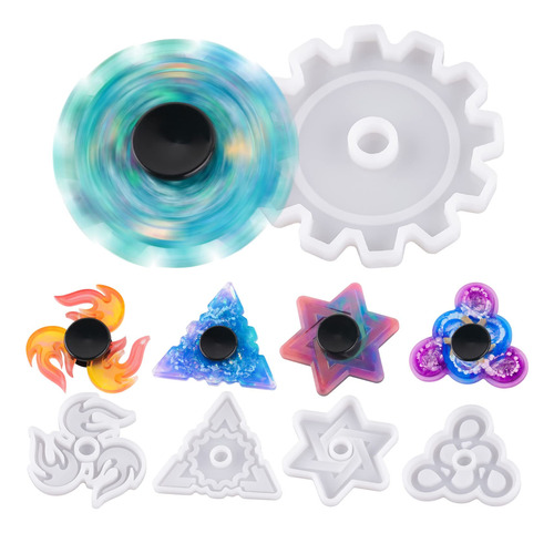 Niart Fidget Finger Spinner Diy - Kit De Moldes De Silicona