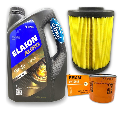 Kit Filtros Y Aceite Ypf Elaion F50 Sintetico Ford Focus 2 3