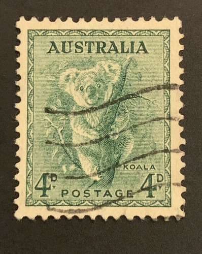 Imagen 2 de 6 de Estampillas Australia 1948/56 - Fauna Australiana (ver)