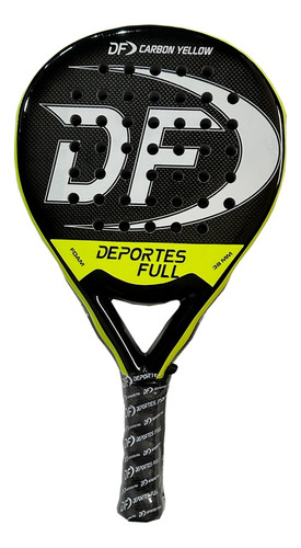 Paleta De Padel Modelo Df Yellow + Carbono + Envio