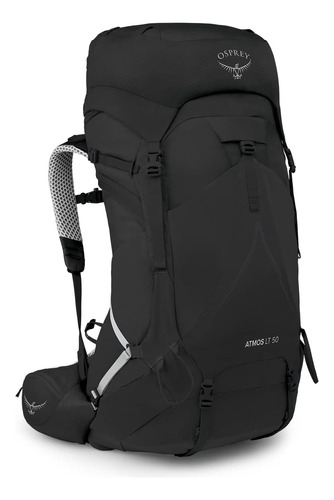 Mochila Tipo Mochilero Hombre Osprey Atmos Ag Lt 50l, Negro,