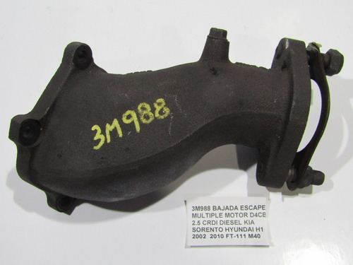 Bajada Escape Multiple Motor D4cb Diesel Kia Sorento Hyundai (Usado)