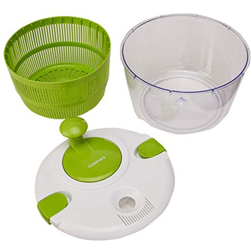 Spinner De Ensalada Cooking Ctg-00-sas, Verde Y Blanco