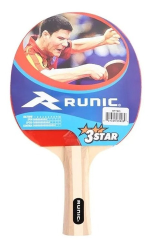 Raqueta De Ping Pong Runic 3 Estrellas
