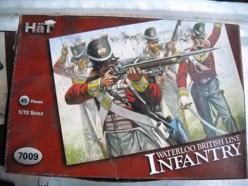 Hat Waterloo British Line Infantry Escala 1/72