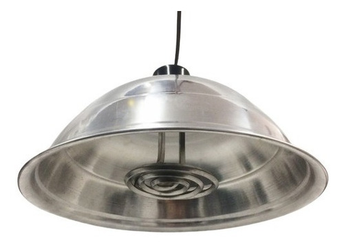 Campânula C/ Resistência Blindada Em Aço Inox 30cm 100w 220v