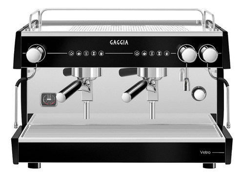 Máquina De Café Gaggia Vetro Com 2 Grupos 220v Profissional