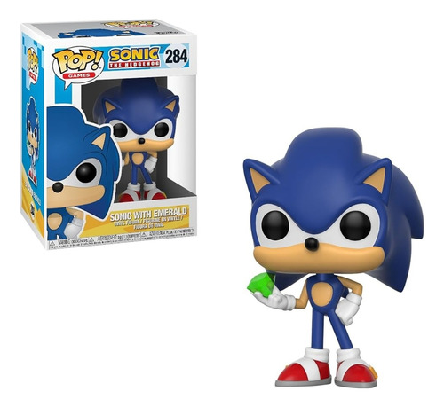 Funko Pop Games Sonic - Sonic With Emerald 284
