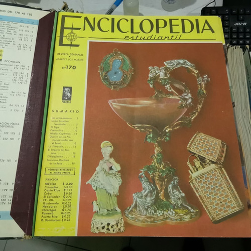 Enciclopedia Estudiantil Publex 14 Ts. En Buen Estado. 1961 (Usado)