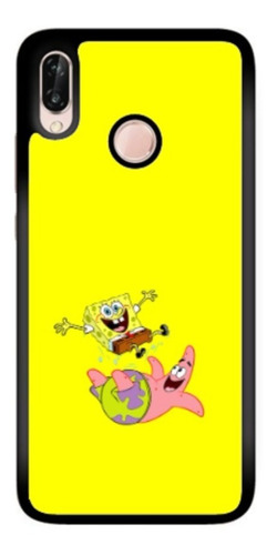 Funda Protector Para Huawei Bob Esponja Patricio Personajes