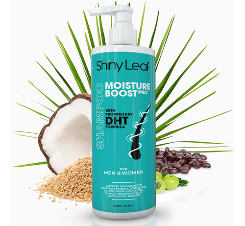 Shampoo De Crescimento Natural Do Cabelo - Bloqueador De Dht