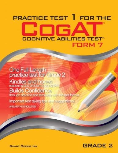 Libro: Practice Test 1 For The Cogat Form 7 Grade 2 (level 2