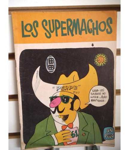 Comic Los Supermachos 61 Editorial Posada Vintage 