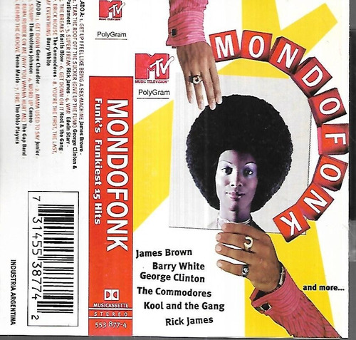 Rick James James Brown Barry White Album Mondofonk Mtv Kct