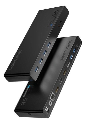 Estación De Acoplamiento Usb C Con Carga Para Computadora Po