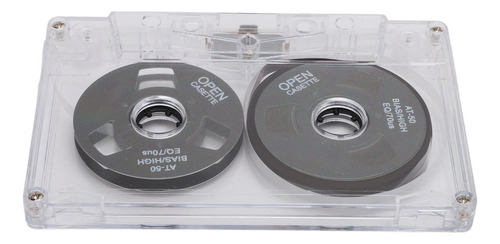 Cinta De Casete En Blanco Con Rollo De Metal Para 50 Minutos