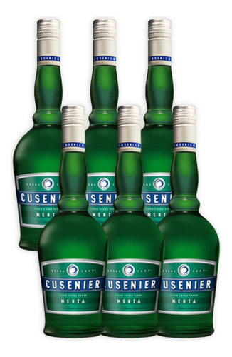 Cusenier Licor Fino Menta Caja X6u 700ml Argentina