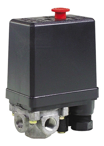 Imagem 2 de 8 de Pressostato Automatico Compressor Ar 90/125psi 4 Vias