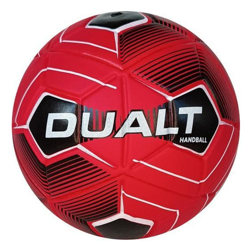 Bola Handebol Dualt Dh3 Pro Vermelho/preto