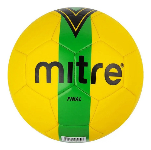 Balón De Fútbol Mitre New Final Amarillo Con Verde