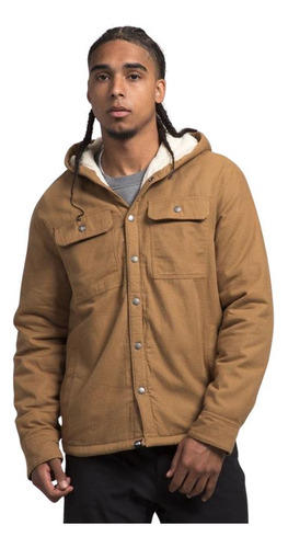 Polar Hombre The North Face Hooded Campfire Shirt Beige