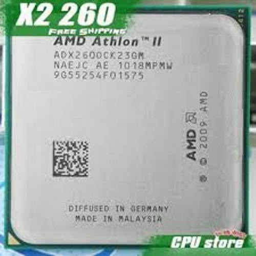 Procesador Athlon Ii 3.2ghz X2 260 Amd ----------- Am3+/am2+