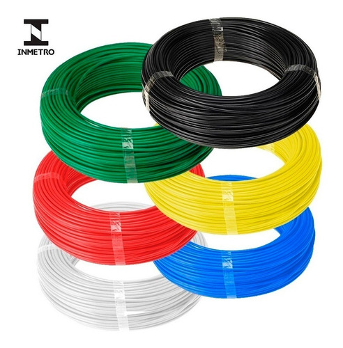Imagem 1 de 2 de Cabo Flexível 2,5mm Rolo 100m Metros Fio Elétrico C/ Inmetro