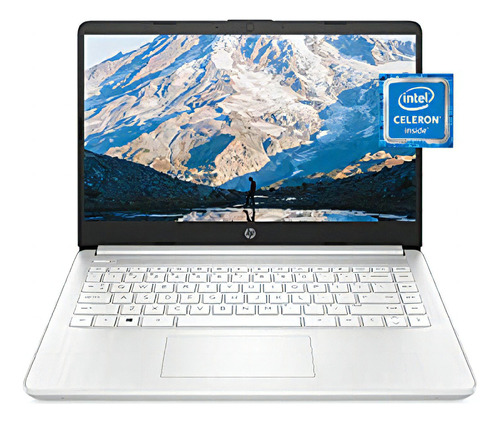 Hp 14 Laptop, Intel Celeron N4020, 4 Gb De Ram, 64 Gb De Almacenamiento, Pantalla Hd De 14 Pulgadas Con Microborde, Windows 10 Home, Delgada Y Portátil, Gráficos 4k, Un Año De Microsoft 365