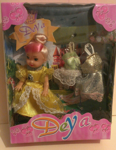 Mini Barbies Muñecas Niñas Princesas Sofia Moana Frozen