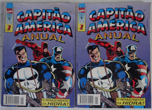 Capitão América Anual Nº 1 Editora Abril Dez 1994