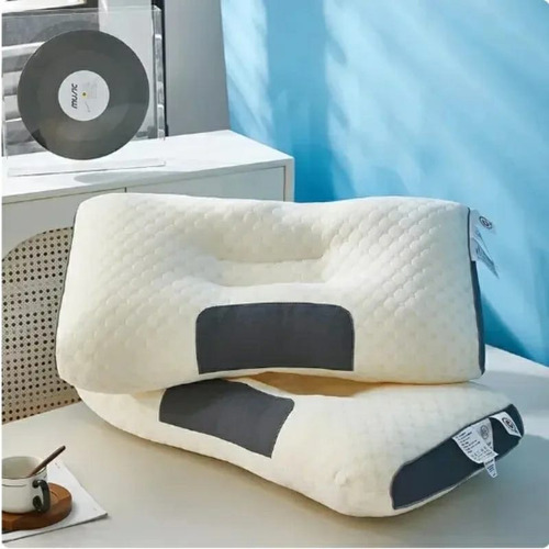 Almohada Masaje 3d Soporte Cuello Pack X 2