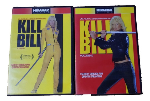Kill Bill Volumen 1 Y 2 Quentin Tarantino Dvd
