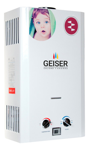 Calentador Boiler Geiser De Paso, Instantaneo, De Agua 10l