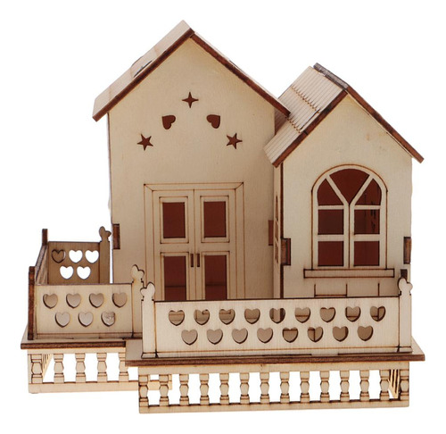 Modelo De Casa De Villa De Madera