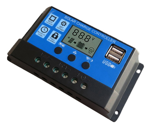 Controlador Solar 100a Lcd Usb Dual Display