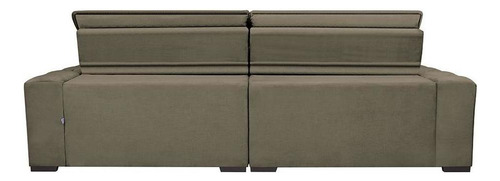 Cama inBox Lisboa/Magnum 2,12 Sofá Castor Liso