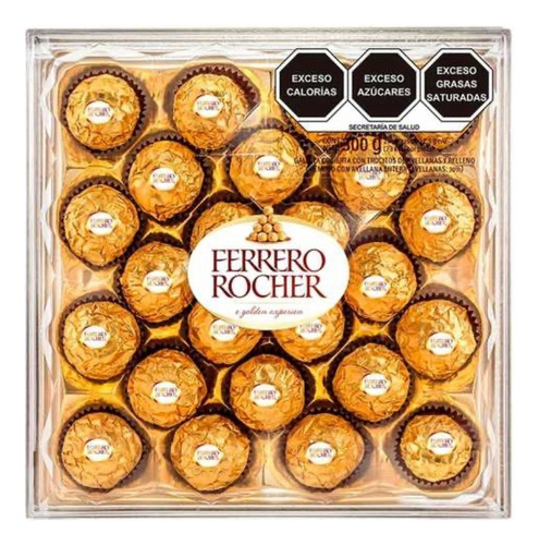 Chocolate Ferrero Rocher 300gr Con 24 Piezas