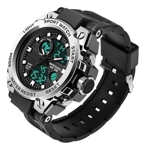 Sanda739led Reloj Militar De Lujo Para Hombre