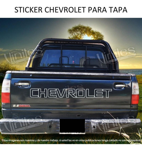 Stickers, Calcomanias Chevrolet Luv Para La Tapa