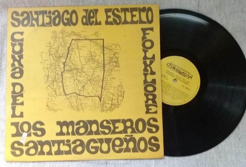 Los Manseros Santiagueños Santiago Cuna De Folklore Lp Kktus