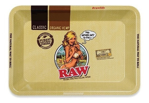 Bandeja De Armado Rolling Tray Mini Girl / Raw