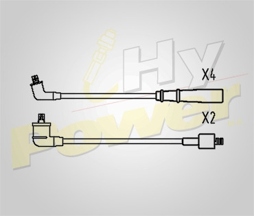 Cab Bujía Epdm Para Dodge Pickup Para Mini Ram D50 2.6 4c 82